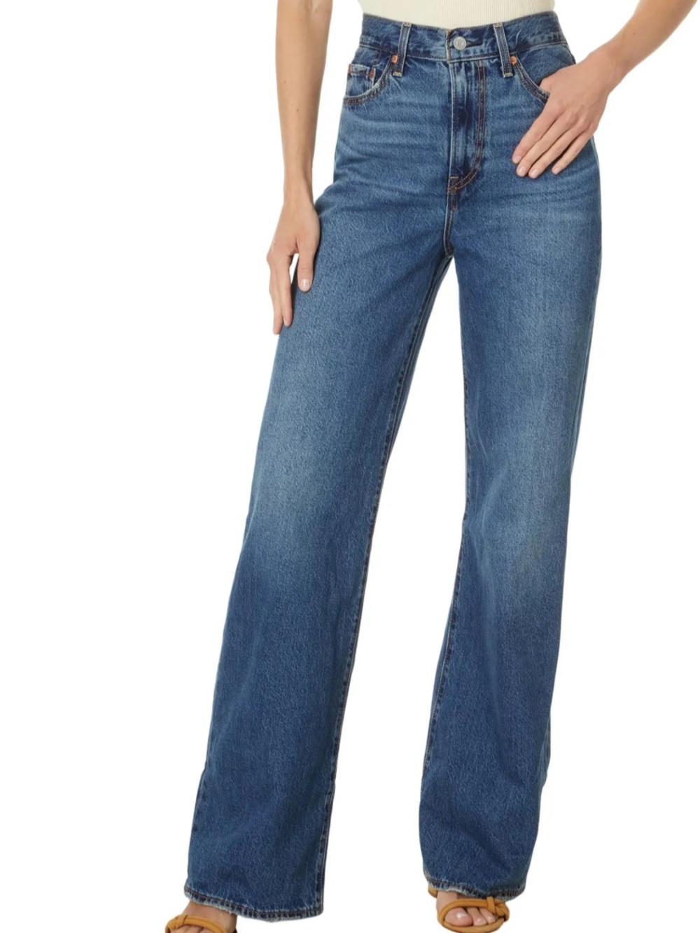 Levi’s Wide Leg Ribcage Premium Denim